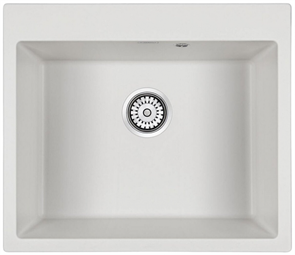 Мойка гранитная Paulmark KANTE 60, мойка, гранит, белый pm106052-wh