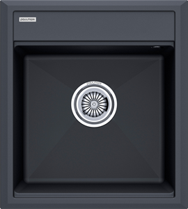 Мойка гранитная Paulmark STEPIA 45, мойка, гранит, антрацит pm114651-an