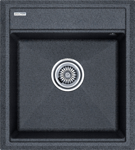 Мойка гранитная Paulmark STEPIA 45, мойка, гранит, графит pm114651-dg