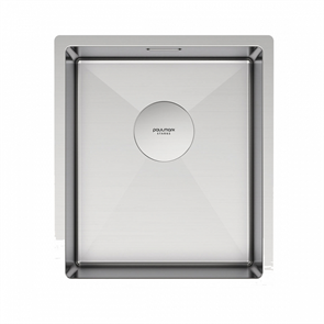 Мойка из нержавеющей стали Paulmark NEXT 38 UNI, мойка, нержавеющая сталь брашированная pm213844-bs