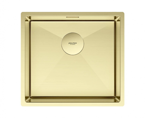 Мойка из нержавеющей стали Paulmark NEXT 48 UNI, мойка, нержавеющая сталь, светлое золото pm214844-lg