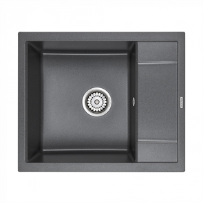 Мойка гранитная Paulmark FLUGEN 50-600, мойка, гранит, графит pm216050-dg