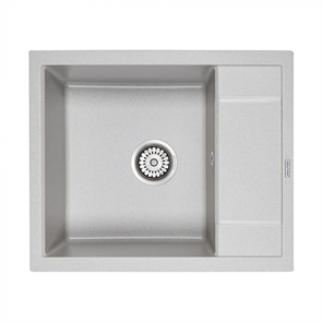 Мойка гранитная Paulmark FLUGEN 50-600, мойка, гранит, серый pm216050-gr