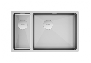 Paulmark NEXT 69/2S UNI, мойка, нержавеющая сталь брашированная pm226944-bsr