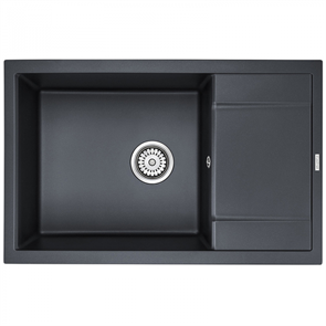 Мойка гранитная Paulmark FLUGEN 60, мойка, гранит, антрацит pm317850-an