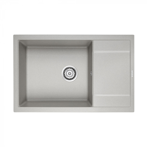 Мойка гранитная Paulmark FLUGEN 60, мойка, гранит, серый pm317850-gr