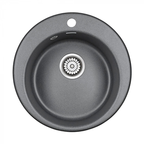 Мойка гранитная Paulmark GELEGEN 50, мойка, гранит, графит pm404800-dg