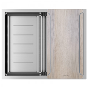 Paulmark NEXT-MULTI SINK 54 UNI, мойка, нержавеющая сталь брашированная pm785445-bs