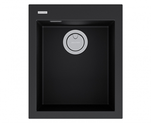 Мойка гранитная Paulmark DECORATION 41, мойка, гранит, антрацит pm934150-an