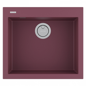 Мойка гранитная Paulmark DECORATION 56, мойка, гранит, merlot pm935650-me