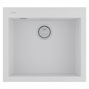 Мойка гранитная Paulmark DECORATION 56, мойка, гранит, белый pm935650-wh