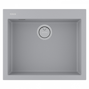 Мойка гранитная Paulmark DECORATION 60, мойка, гранит, серый pm936051-ugr