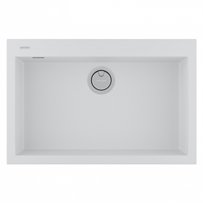 Мойка гранитная Paulmark DECORATION 76, мойка, гранит, белый pm937650-wh