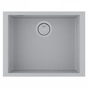 Мойка гранитная Paulmark NEO CLASSIC 56, мойка, гранит, серый pm965644-ugr