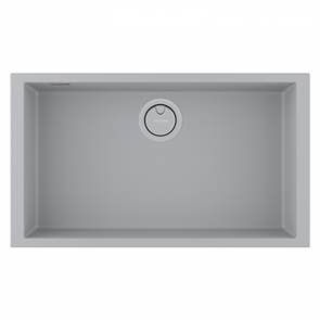 Мойка гранитная Paulmark NEO CLASSIC 76, мойка, гранит, серый pm967644-ugr