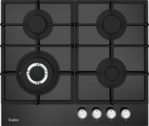 Газовая варочная панель Evelux HEG 655 BG heg 655 bg