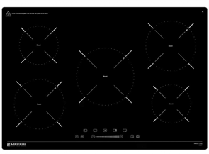Индукционная поверхность Meferi MIH755BK POWER mih755bk power