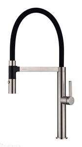 Paulmark LEADER, смеситель, брашированная сталь le214101-bs