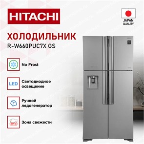 Холодильник Hitachi R-W660PUC7X GS r-w660puc7x gs
