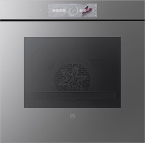 Встраиваемый паровой шкаф V-ZUG CombairSteamer V6000 60 CS6T-23049 (платиновое стекло) cs6t-23049 платина