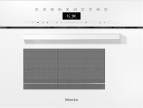 Пароварка встраиваемая с СВЧ Miele DGM 7440 BRWS Brilliant White, бриллиантовый белый dgm 7440 brws
