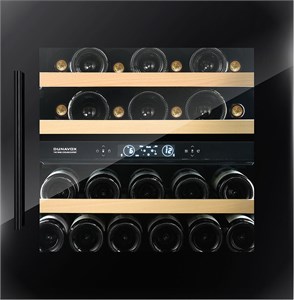 Винный шкаф встраиваемый Dunavox DVS-25.65DB dvs-25.65db