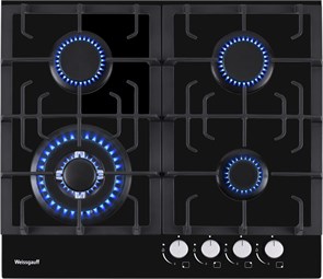 Газовая панель Weissgauff HGG 641 BV Nano Matt Glass 381351