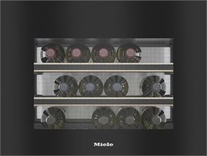 Винный шкаф встраиваемый Miele KWT 7112 iG OBSW Obsidian Black/Glass, черный обсидиан/стекло kwt 7112 ig obsw