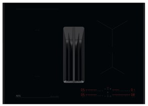 Индукционная варочная поверхность с вытяжкой Aeg NCH74B01AB nch74b01ab