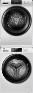 Колонна из стиральной и сушильной машин HAIER 929B 9+9 кг ceaaw2e00ru &amp; cf067ke05ru &amp; cf067ez02ru