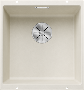 Мойка BLANCO SUBLINE 400-U Silgranit мягкий белый 527166