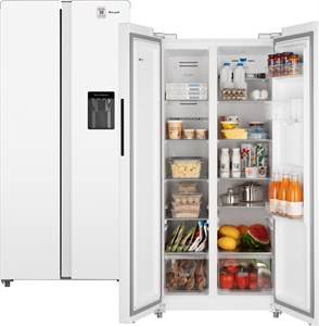 Холодильник Weissgauff WSBS 600 W NoFrost Inverter Water Dispenser 431524