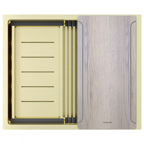 Мойка Paulmark NEXT-MULTI SINK 54 UNI PM785445-LG светлое золото pm785445-lg