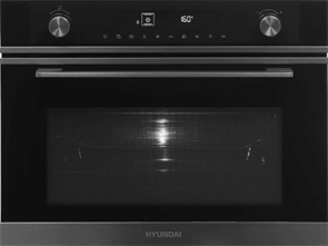 Электрический духовой шкаф Hyundai HMEO 6540 DX черный/графитовый hmeo 6540 dx