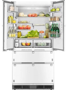 Встраиваемый холодильник HIBERG s-FFB 800 W 00000365853