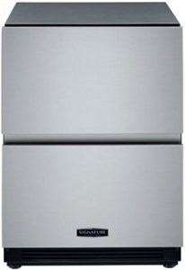 Встраиваемый под столешницу конвертируемый холодильник Signature Kitchen Suite SKSUD2402E sksud2402e