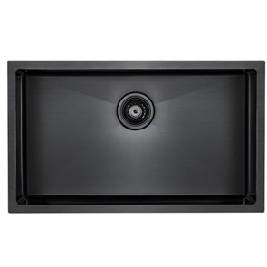Кухонная мойка Paulmark Koher PM807444-GM вороненая сталь pm807444-gm