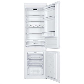 Hansa BK2385.2N холодильник-морозильник встраиваемый, 238 л, класс энергопотребления А+, NoFrost, 54x54x176,9 см, белый