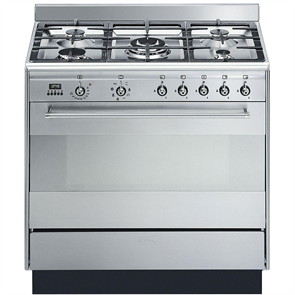 Комбинированная плита Smeg SUK91MFX9 8017709215040