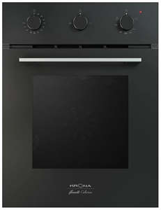 Встраиваемый газовый духовой шкаф Krona STRETTO 45 BL 00026329