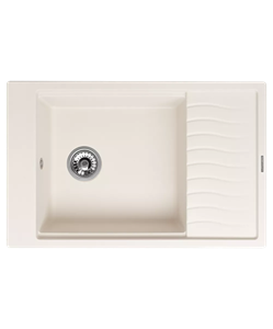 Кухонная мойка Kuppersberg MILA 1B1D WHITE 00008295