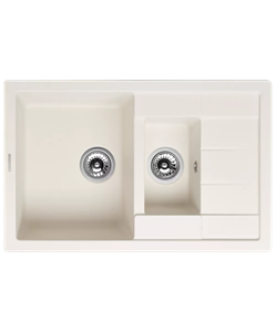 Кухонная мойка Kuppersberg Modena 1,5B1D white 00008341