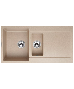 Кухонная мойка Kuppersberg Modena 1,5B2D BEIGE 00008305