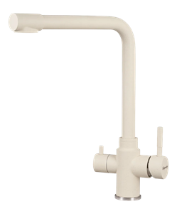 Смеситель для кухонной мойки Kuppersberg Geo KG2385CR white 00008367