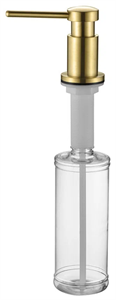 Дозатор для жидкого мыла Paulmark BREVIT D005-G золото