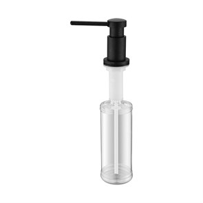 Дозатор для жидкого мыла Paulmark BREVIT D005-418 черный металлик