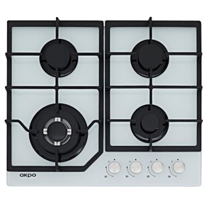 Встраиваемая газовая варочная панель Akpo PGA 604 FGC WH ak-16004