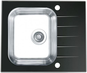 Кухонная мойка Alveus Vitro 10 RAL9005-90 черная 1114557 1114557