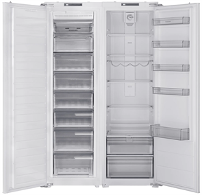 Schaub Lorenz SLU E524-1WE (SL SE310WE + SL FE225WE) холодильник Side-by-Side встраиваемый