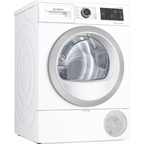 Сушильная машина Bosch Serie 6 WTU8769SSN белый, с английской панелью управления wtu8769ssn